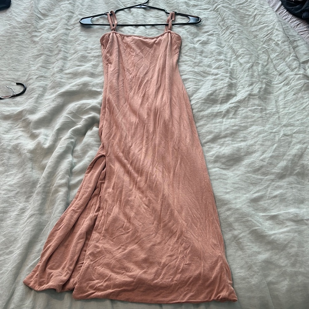 De lacy brown mid dress